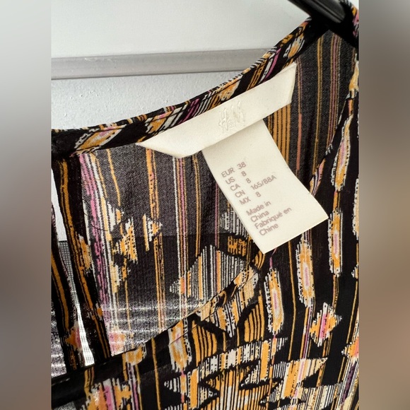 H&M Multicolor Geometric Patterned Mini Dress - Picture 5 of 6